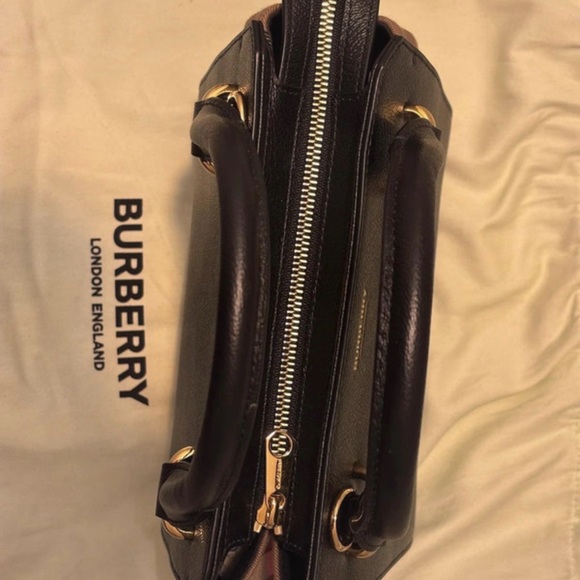Burberry Black and Brown Satchel - Picture 3 of 6